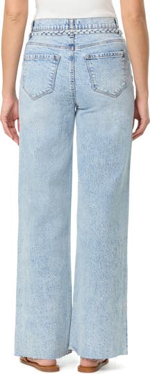 Carla Belted Wide Leg Jeans