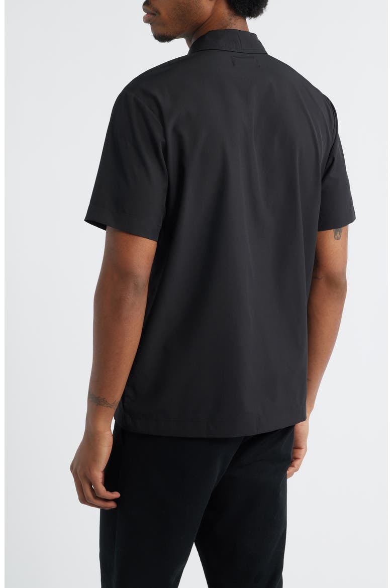Diego Lopes Edition - Ego is the Enemy Button-Up Shirt, Alternate, color, BLACK