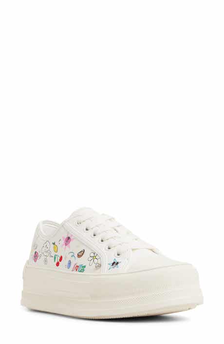 Rayes Embroidered Platform Sneaker