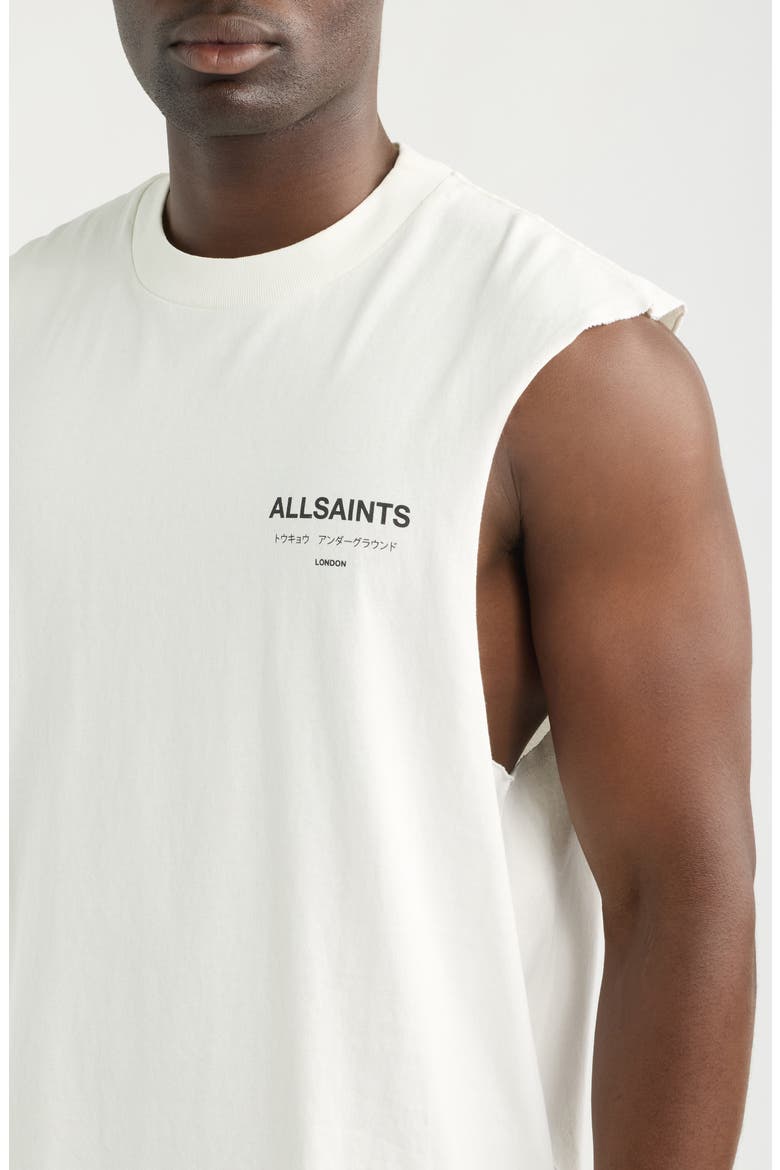 Underground Sleeveless Crewneck Graphic T-Shirt, Alternate, color, ASHEN WHITE