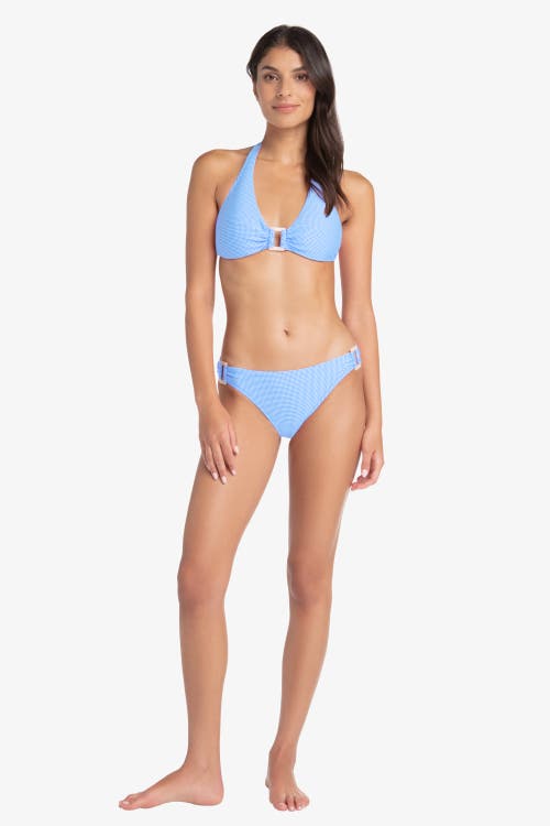 Helen Jon Shell Halter In Blue