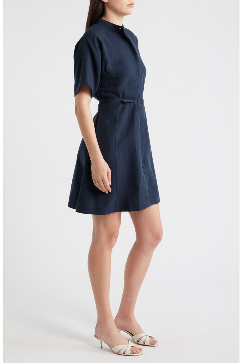 Dalinia Belted Shirtdress, Alternate, color, SKY CAPTAIN