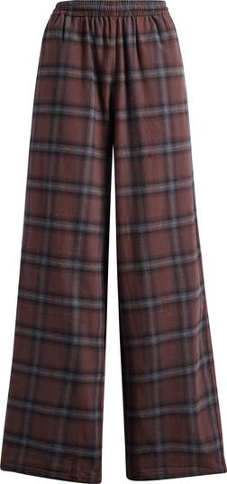 Plaid Flannel Pajama Pants