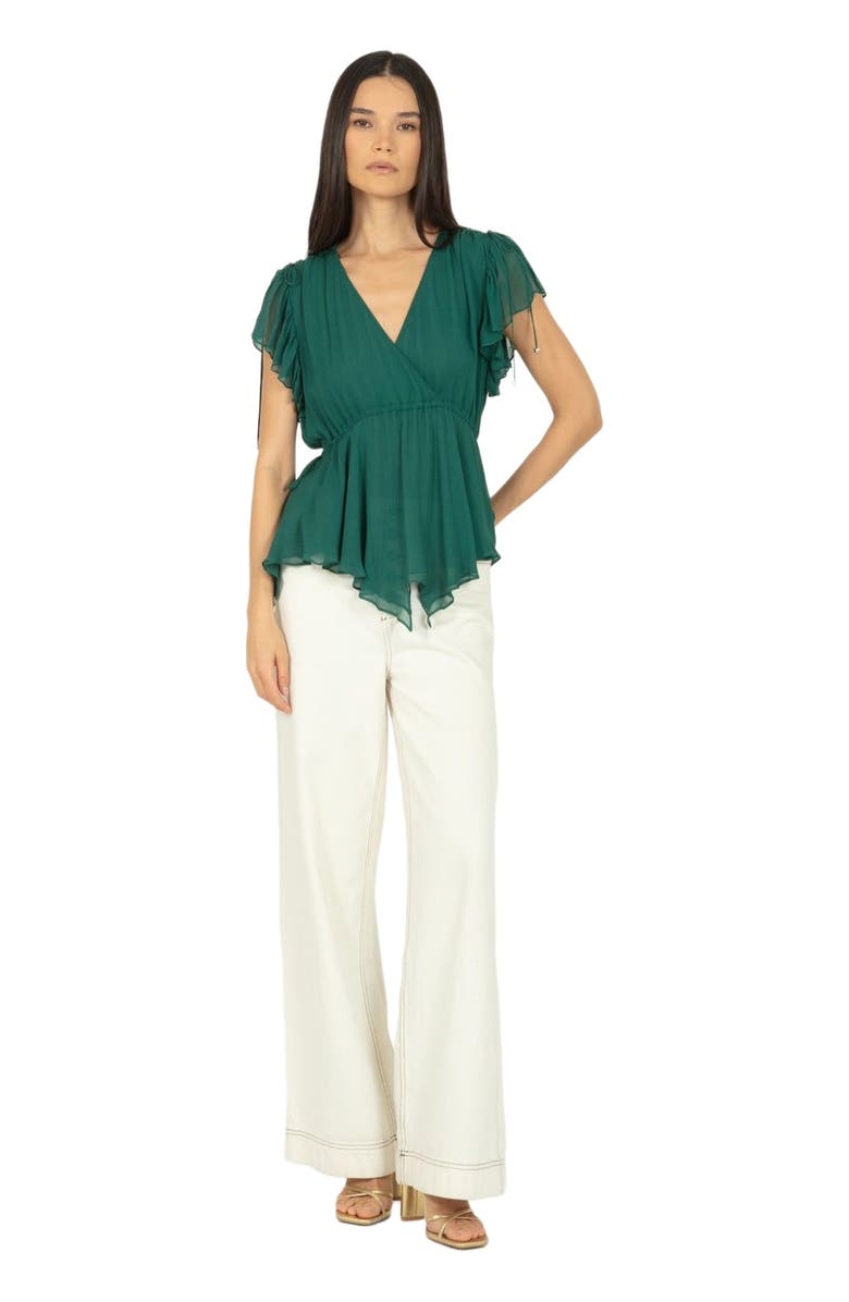 SECRET MISSION Thea Top, Main, color, Persian Green