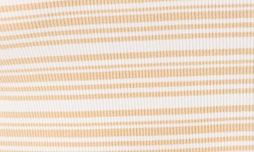 O'neill Errin Stripe Crop Top In Neutral