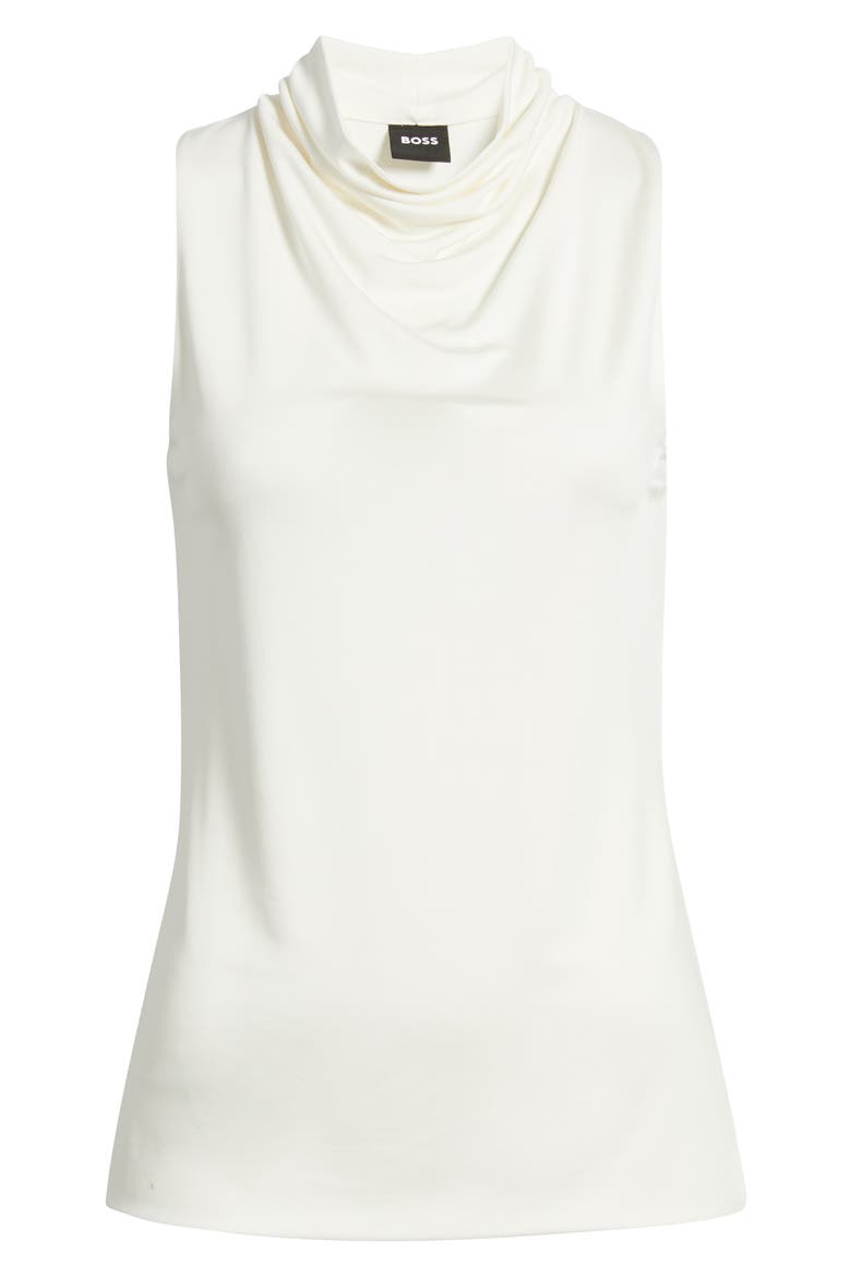 Ecary Sleeveless Cowl Neck Top, Alternate, color, SOFT CREAM