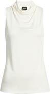BOSS Ecary Sleeveless Cowl Neck Top
