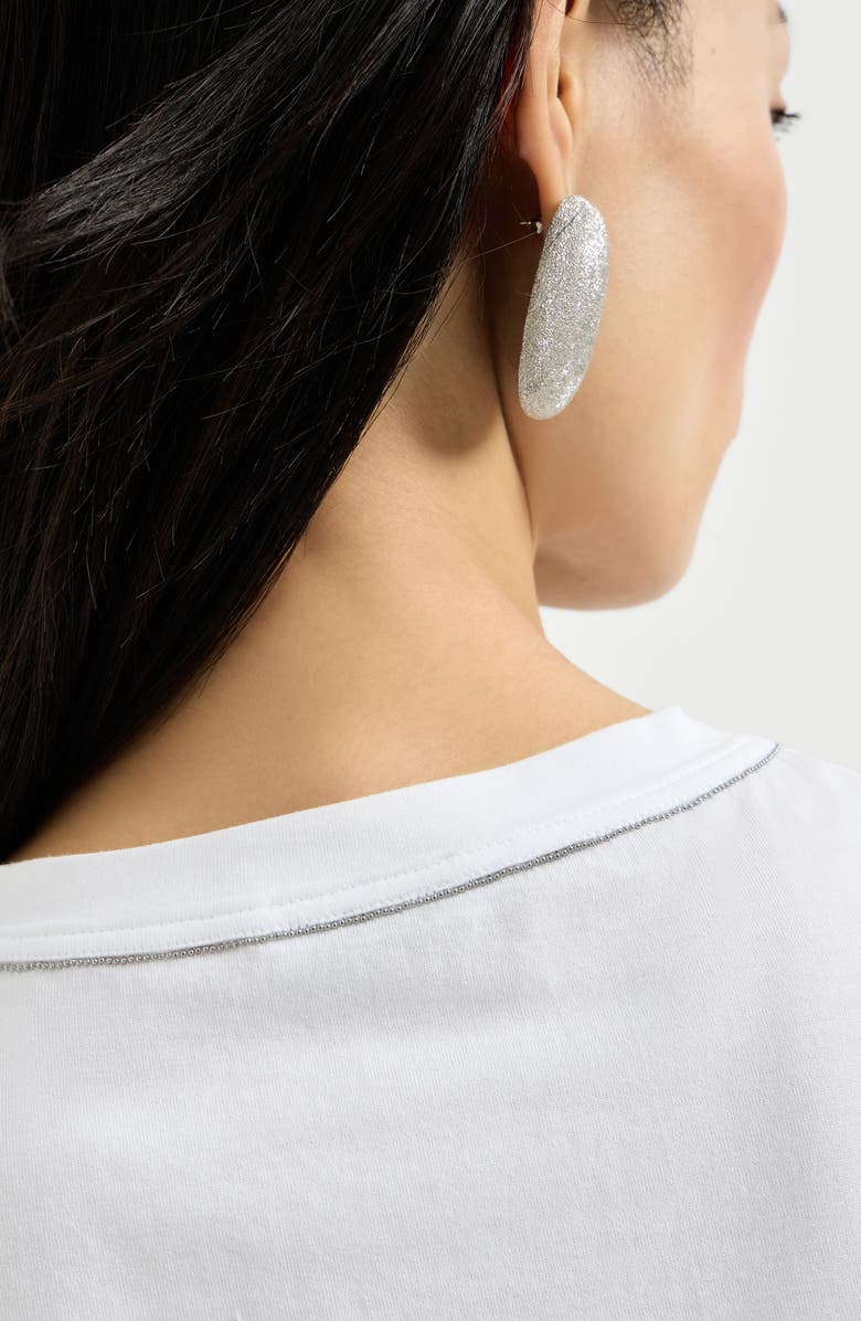 Brunello Cucinelli Jersey T-shirt, Alternate, color, White