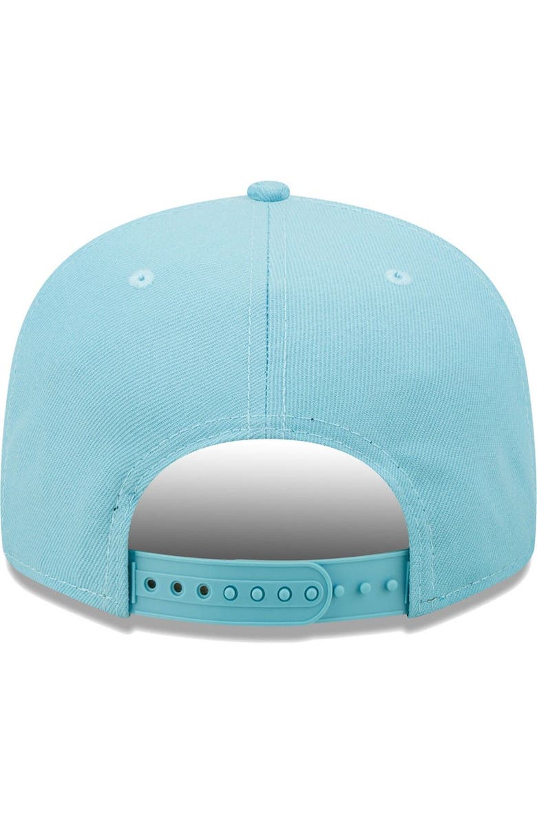 New Era Men's New Era Aqua Chicago Bears Color Pack 9FIFTY Snapback Hat, Alternate, color, 