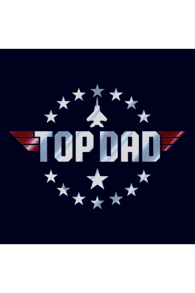 Men's Lost Gods Top Dad Logo  Graphic T-Shirt, Alternate, color, Navy Blue