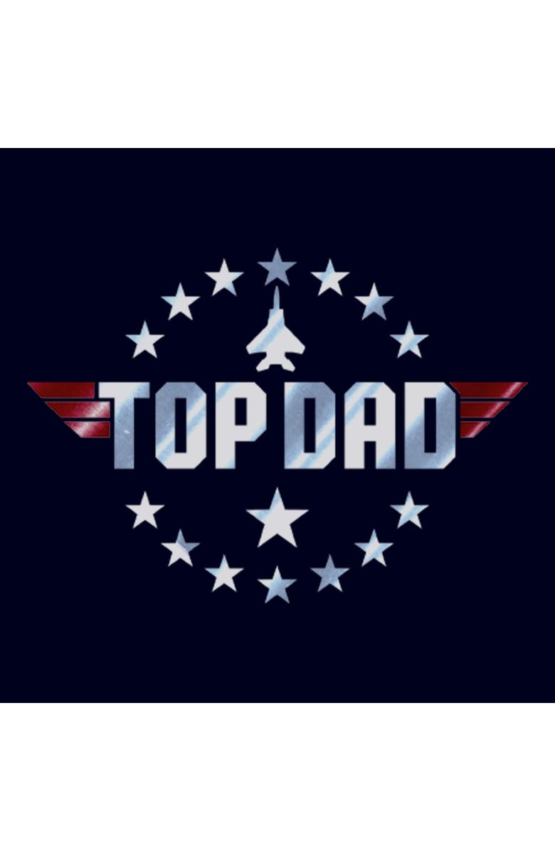 Lost Gods Men's Lost Gods Top Dad Logo  Graphic T-Shirt, Alternate, color, Navy Blue