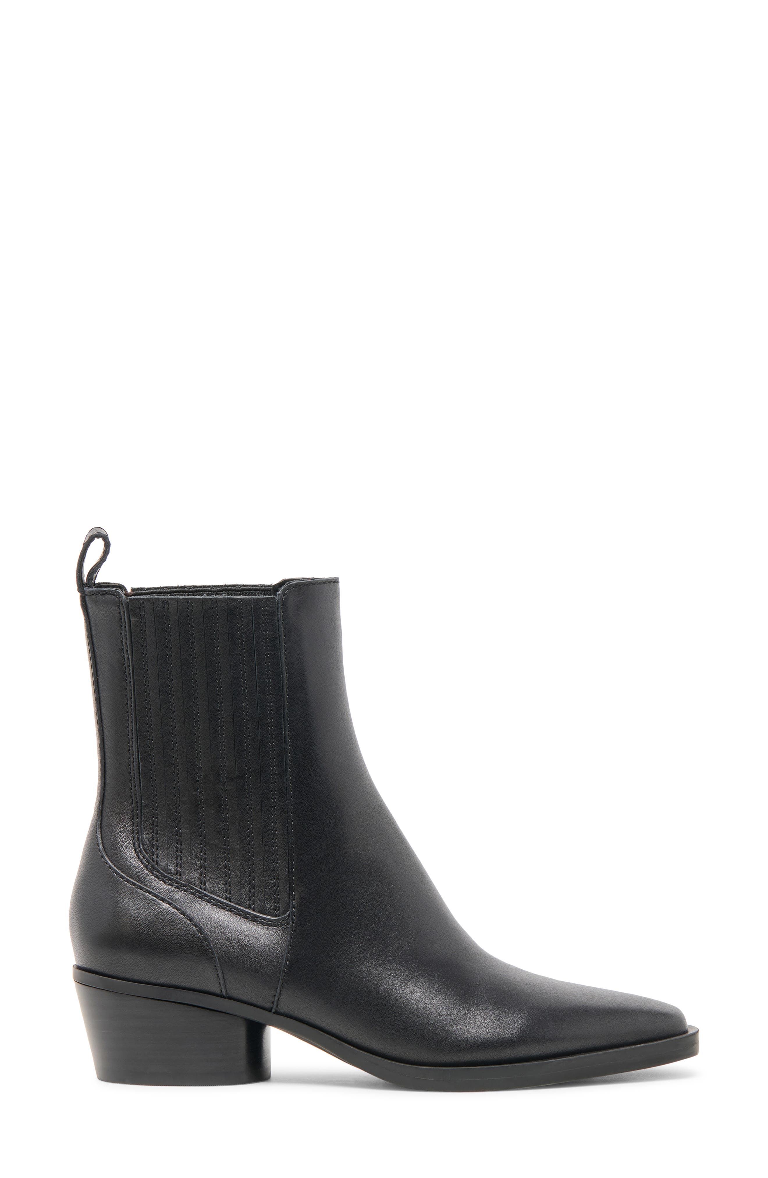 Dolce Vita Faint H2O Waterproof Chelsea Boot, Alternate, color, Black Leather H2o