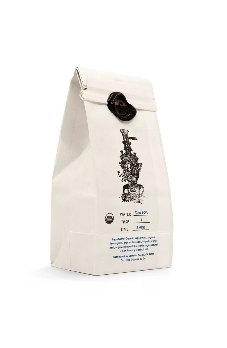 Samovar Tea Spearmint Sage Herbal Infusion, Organic, Alternate, color, 1 Lb Bulk Bag