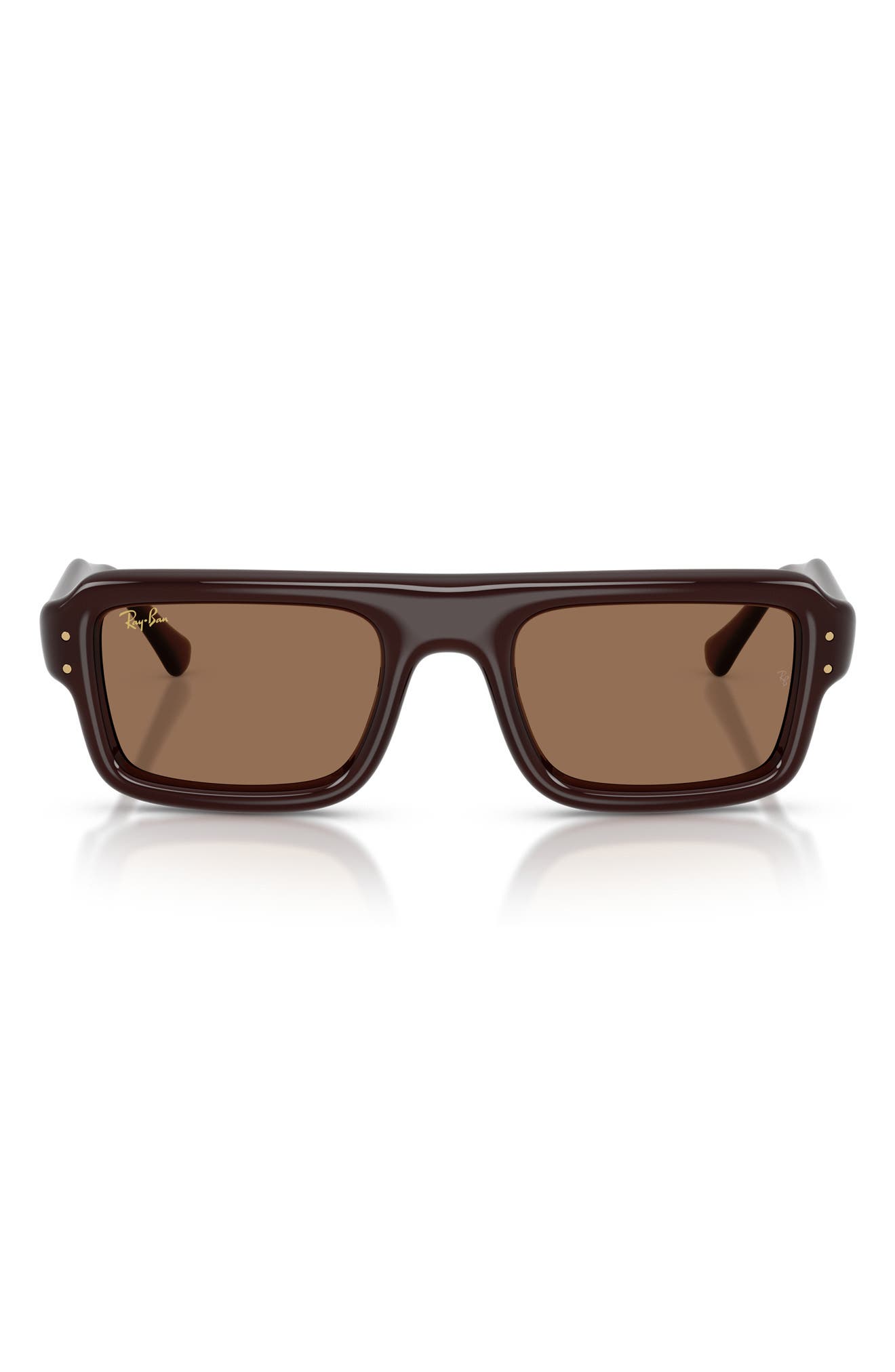 selected TRANSPARENT BROWN / DARK BROWN