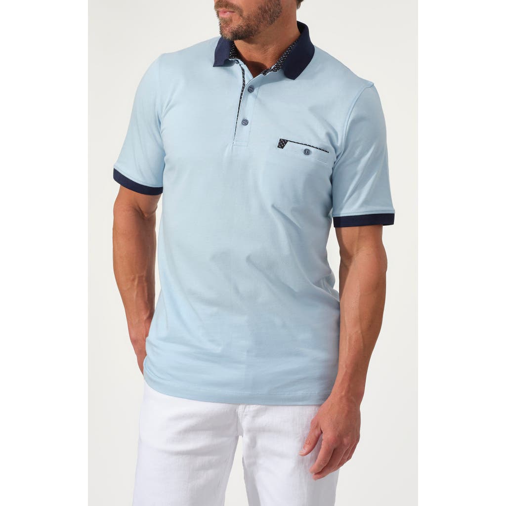 Studio Garnet Los Angeles Chest Pocket Stretch Cotton Polo