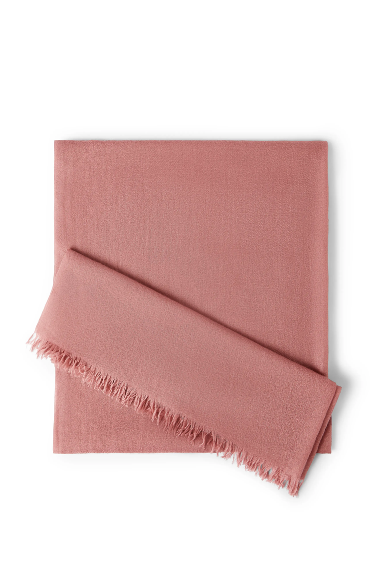 Cashmere and silk scarf, Main, color, Pink