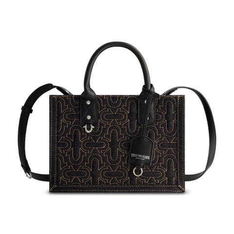 Quilted Horseshoe Modern Tote
