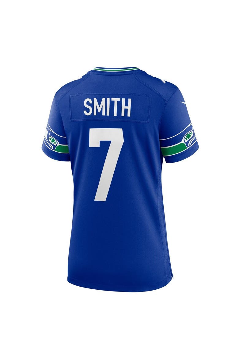 Women's Nike Geno Smith Royal Seattle Seahawks Player Jersey, Alternate, color, Royal