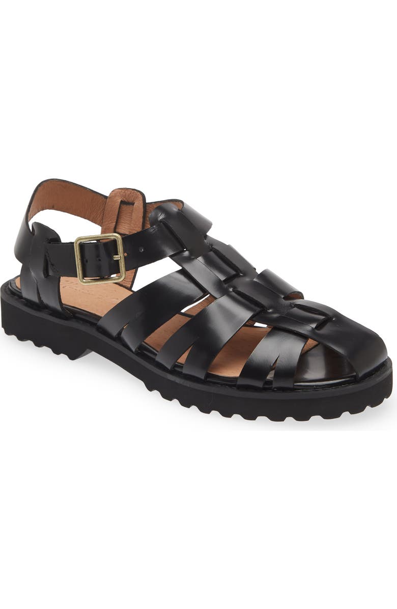 Madewell The Cari Fisherman Sandal, Main, color,