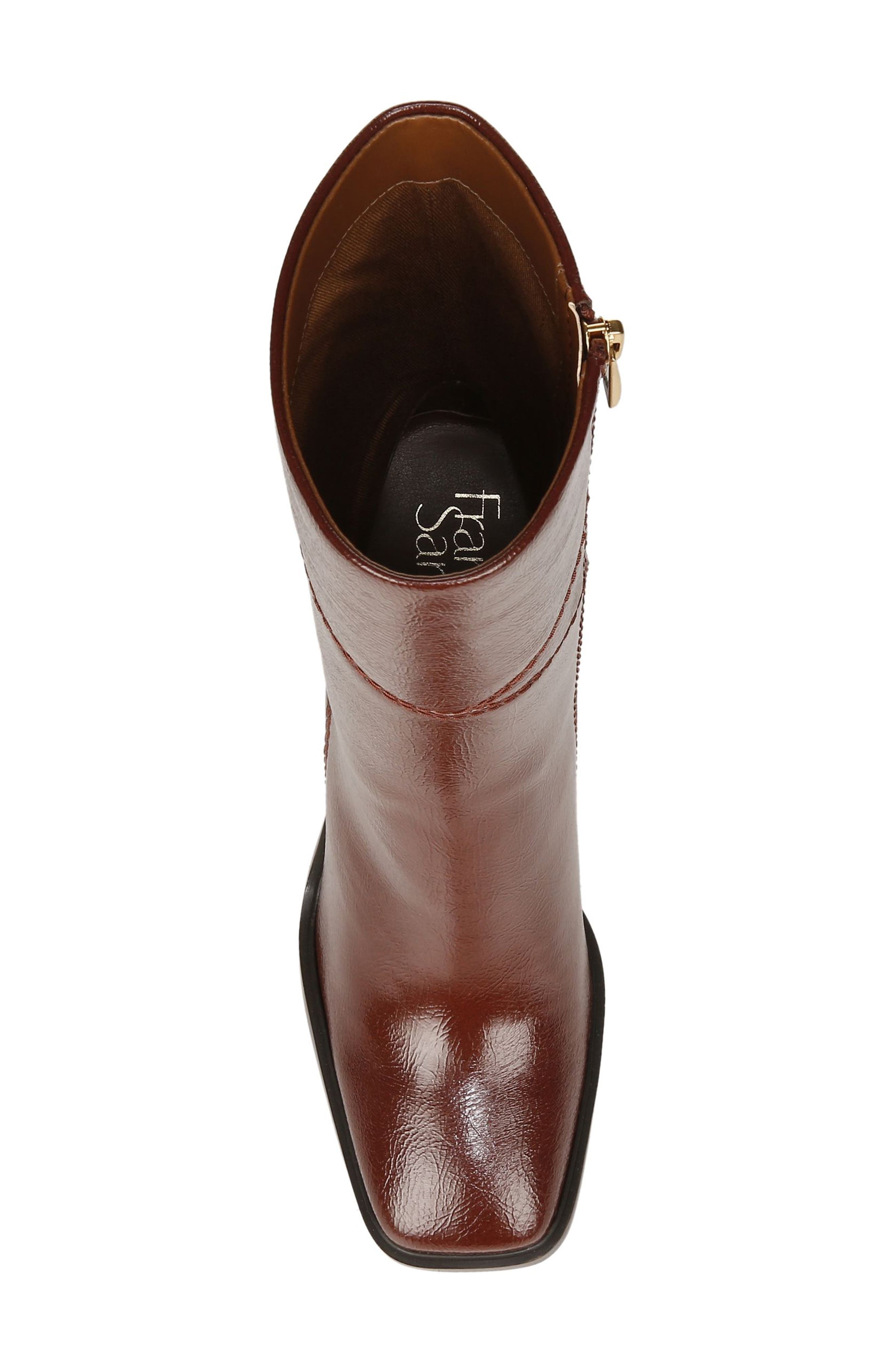 Franco Sarto Stevie Bootie, Alternate, color, Mahogany