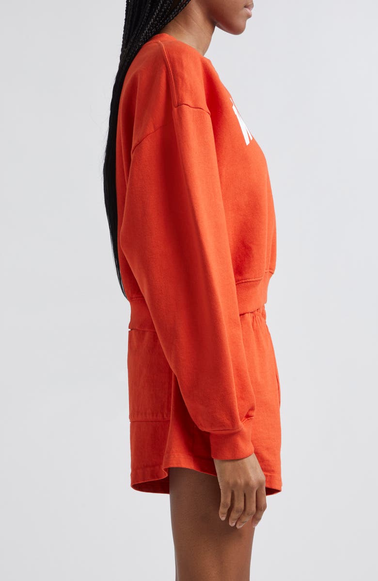 Sporty & Rich Wellness Ivy Crop Sweatshirt, Alternate, color,