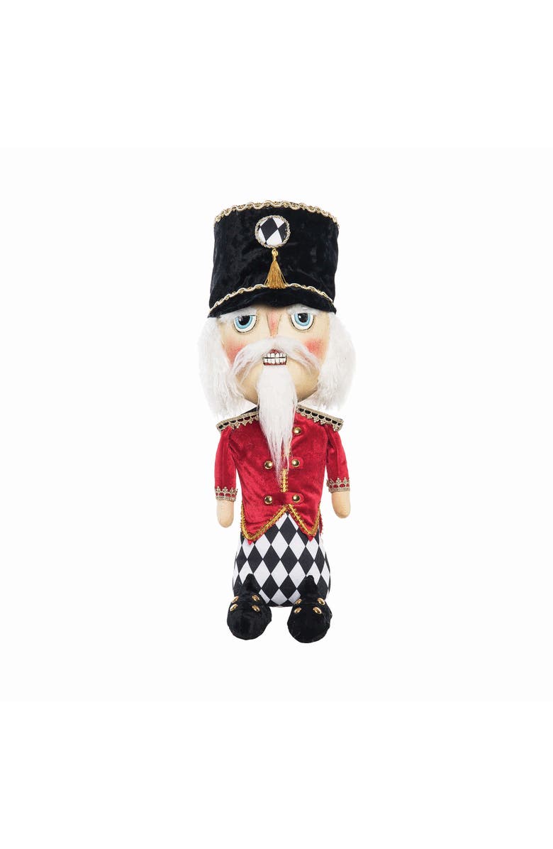 Gallerie II Niko Nutcracker Figurine, Main, color, Red