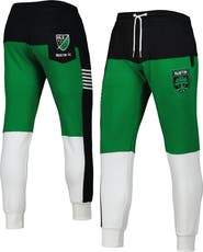 GRUNGY GENTLEMAN Men's Black Austin FC Jogger Pants