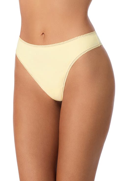 Cabana Stretch Cotton Thong