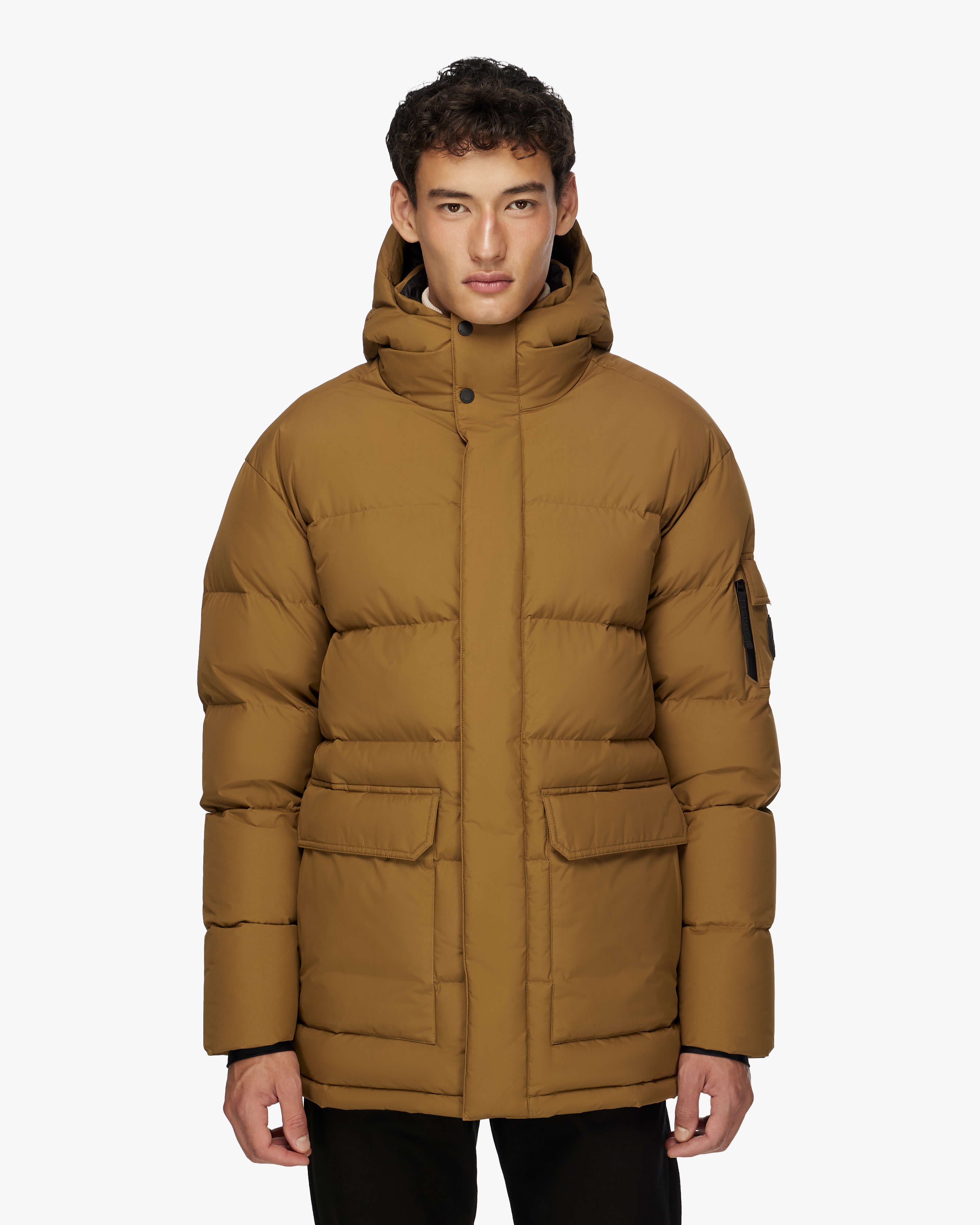 ALEXANDER | Hooded Recycled Down Winter Jacket - image 4