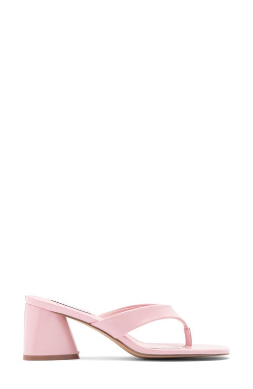 Steve Madden Kitana Block Heel Slide Sandal In Pink