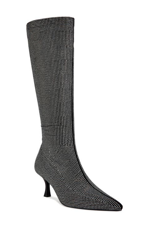 Yoel Pointed Toe Knee High Boot (Women)