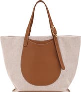 Longchamp Complice Canvas & Leather Tote
