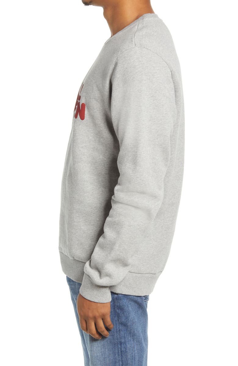Fjällräven Men's Logo Organic Cotton Graphic Sweatshirt, Alternate, color, 