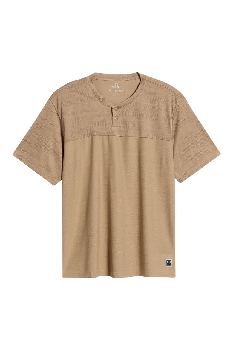Journey Tiger Camo Short Sleeve Henley, Alternate, color, DESERT TIGER CAMO