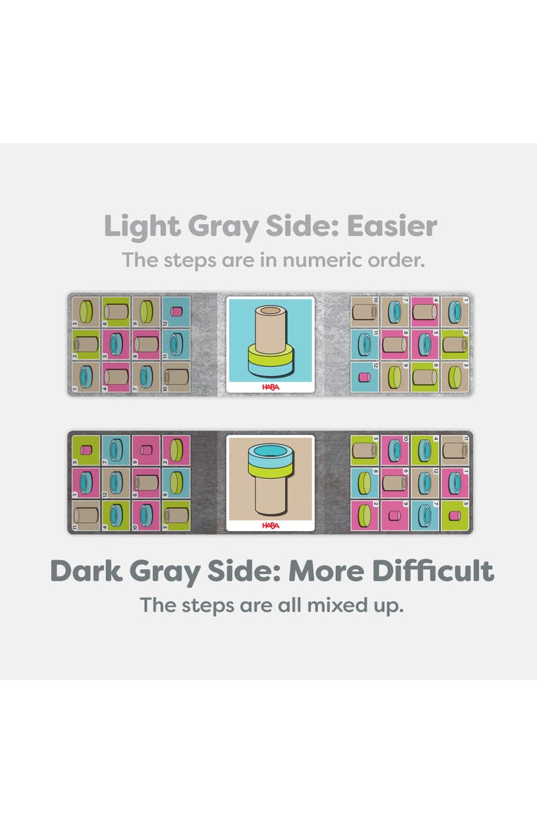 HABA Fast Factory Exciting Robot-Themed Sequence Board Game, Kids 8-12 and up., Alternate, color, Multi