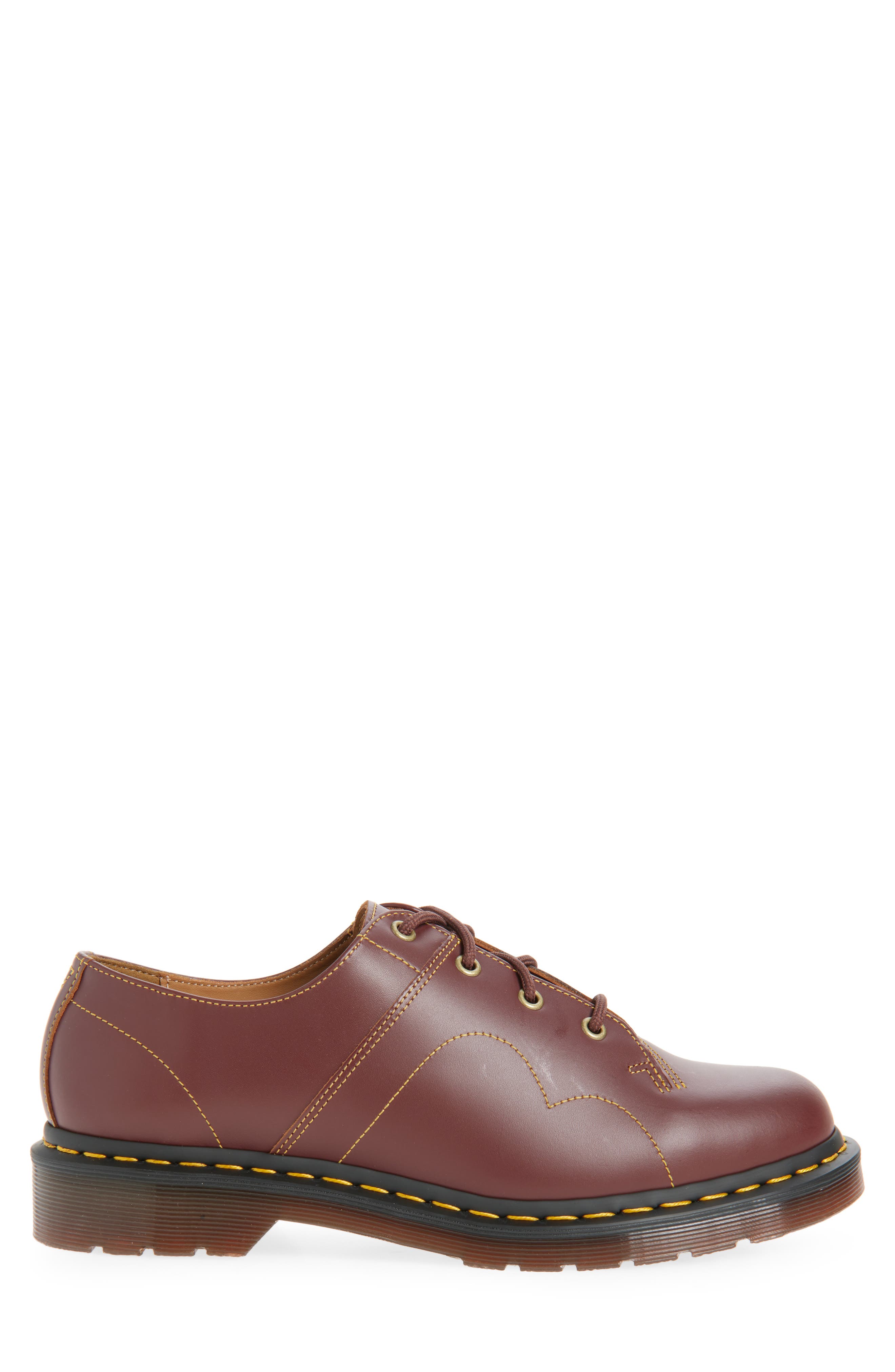Dr. Martens Church Derby, Alternate, color, Oxblood Vintage Smooth
