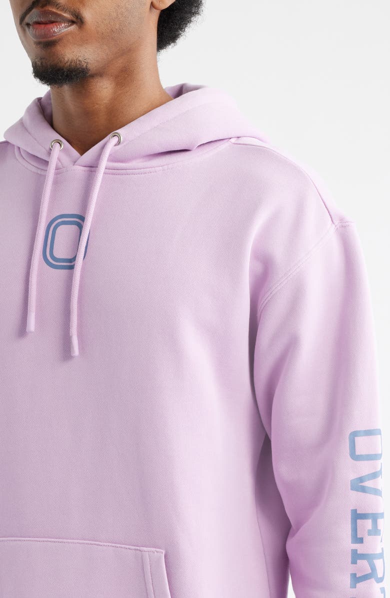 OVERTIME OT Classic Cotton Fleece Hoodie, Alternate, color, Purple