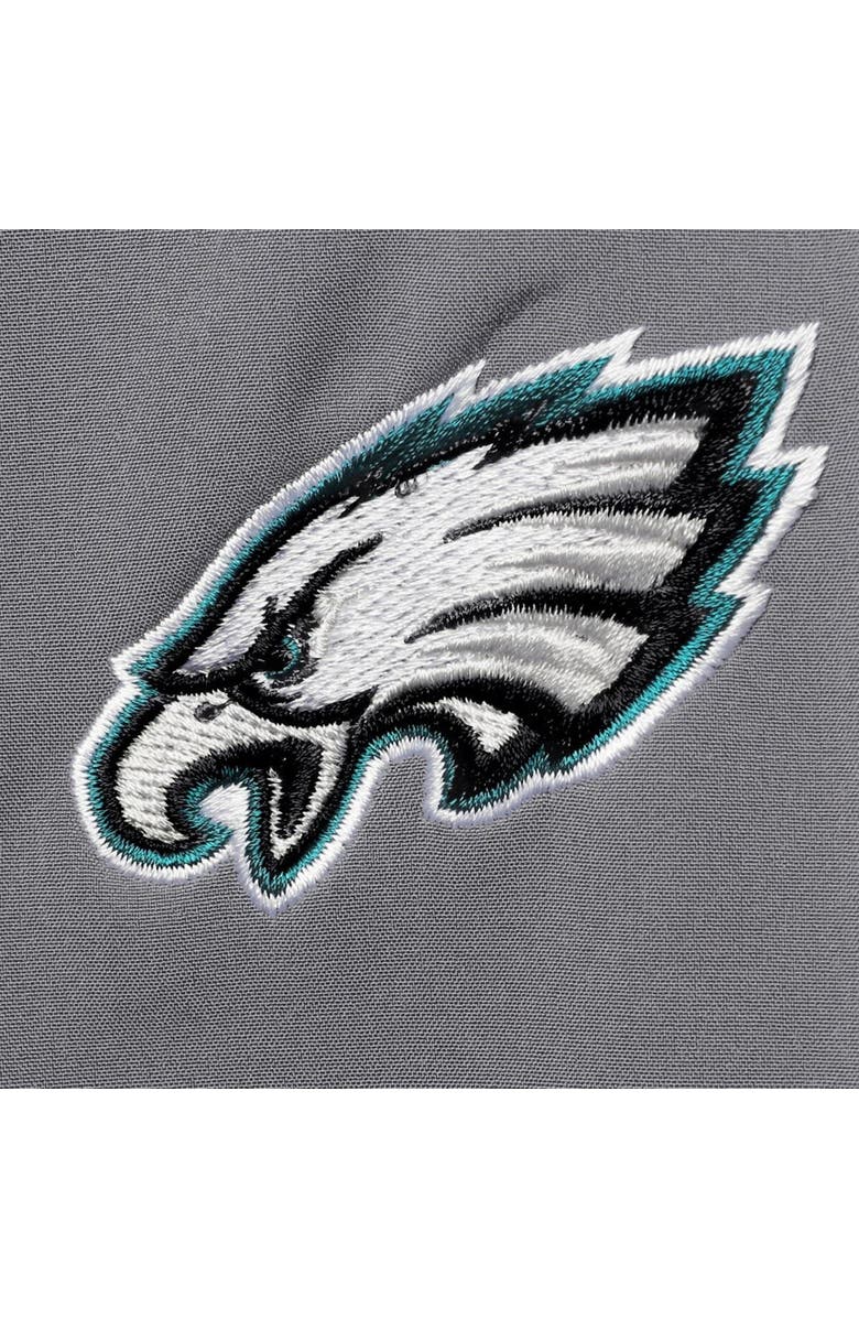 DUNBROOKE Men's Dunbrooke Charcoal Philadelphia Eagles Big & Tall Sonoma Softshell Full-Zip Jacket, Alternate, color, Graphite