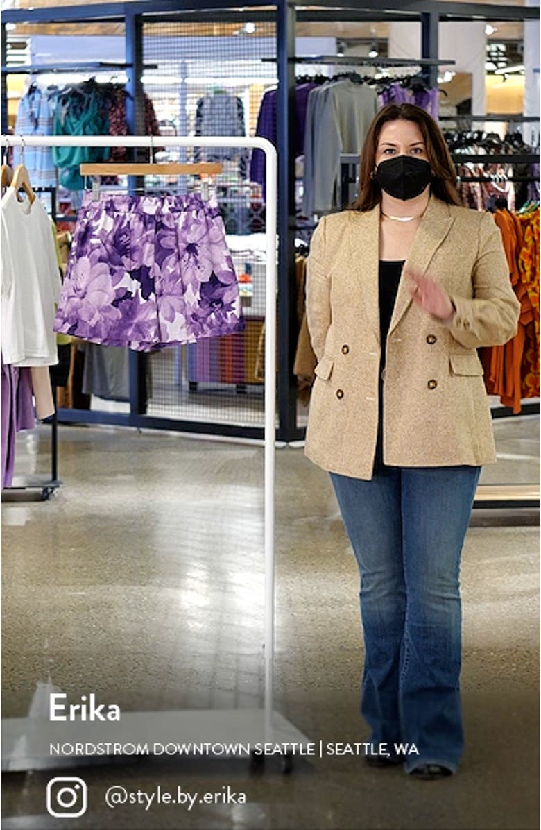 Women's Cotton Poplin Pull-On Shorts, sales video thumbnail