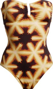 Ulla Johnson Monterey Strapless One-Piece Swimsuit
