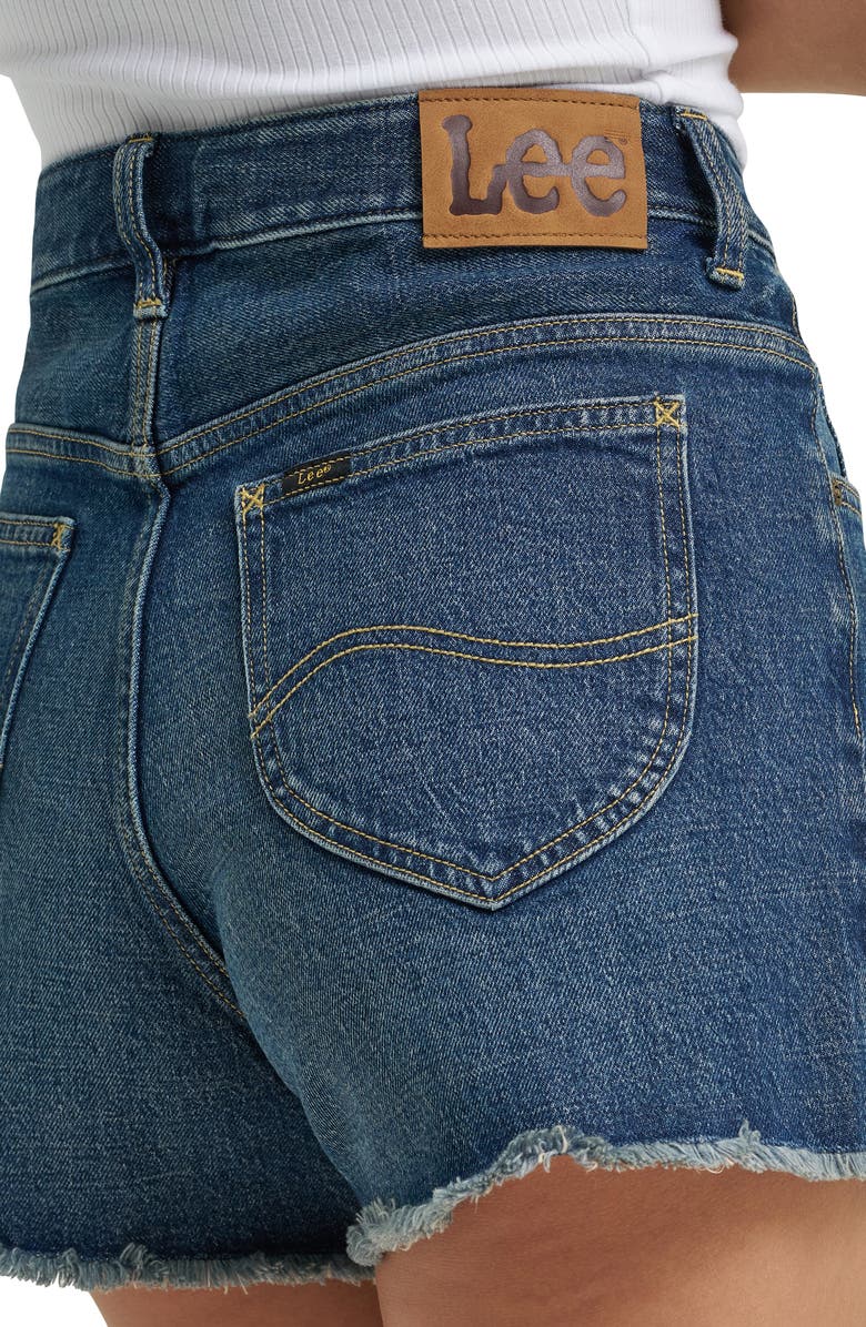 Lee Denim Cutoff Shorts, Alternate, color, 