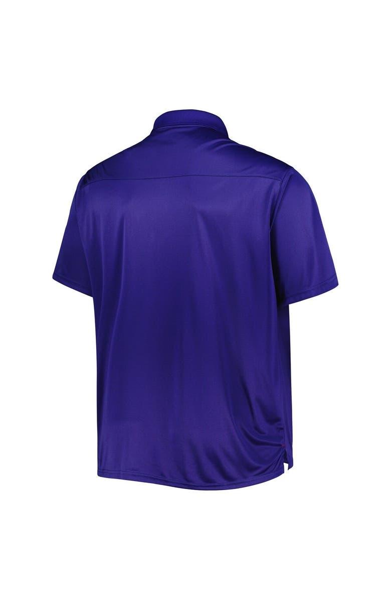 PROFILE Men's Blue New York Rangers Big & Tall Team Color Polo, Alternate, color, Blue