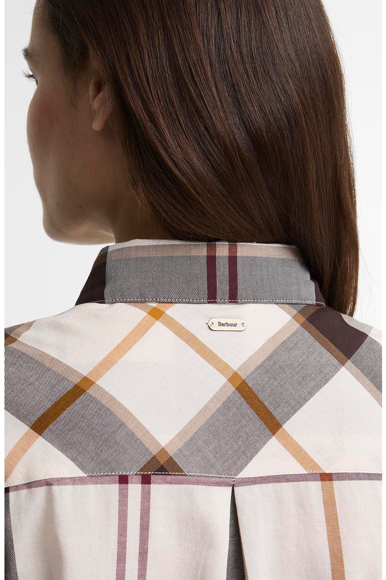 Mooreland Plaid Cotton Button-Up Shirt, Alternate, color, ECRU MUTED TARTAN