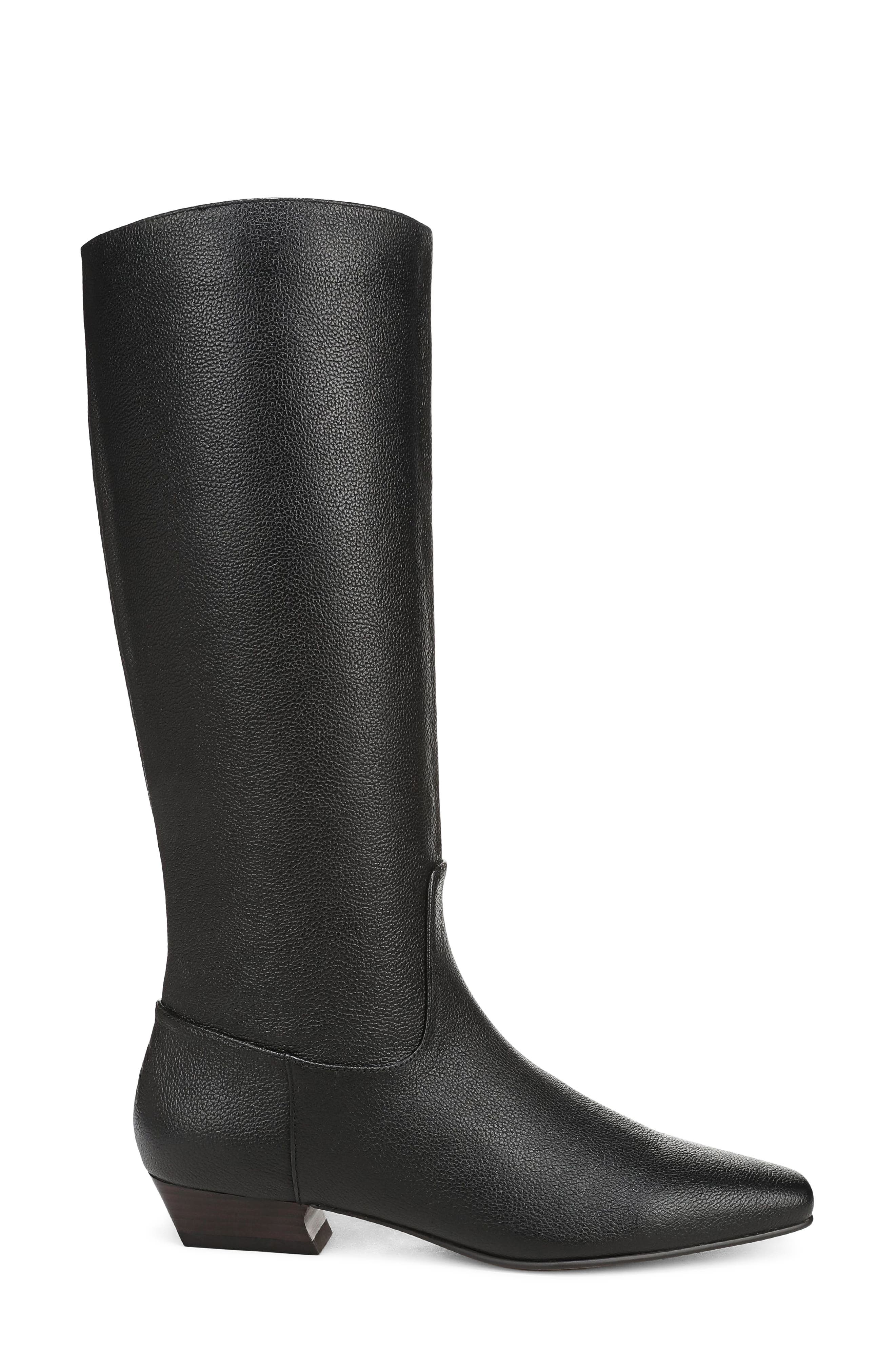 Addison Tall Boot, Alternate, color, BLACK LEATHER