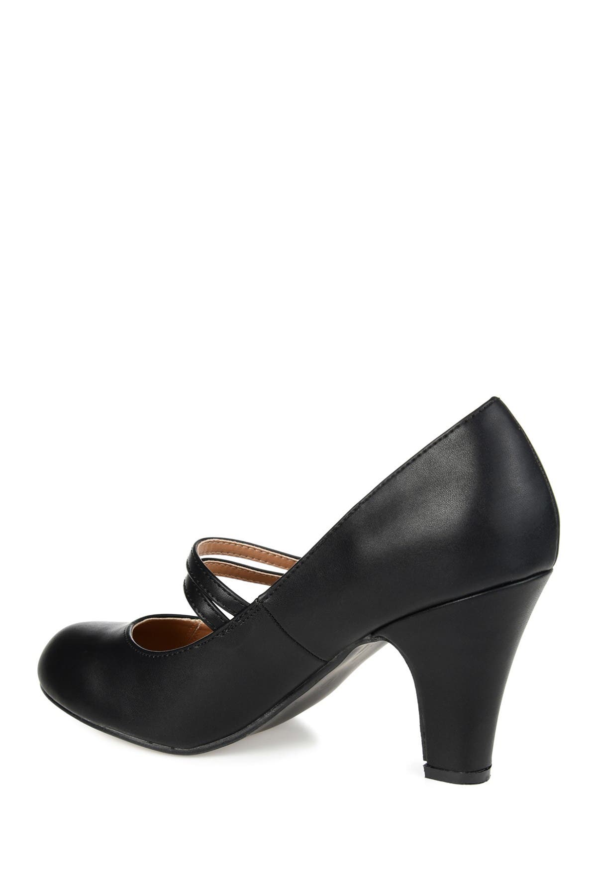 Journee Collection Windy Mary Jane Pump, Alternate, color, Black