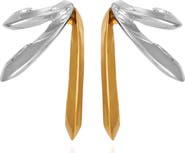 Vince Camuto Two-Tone Hoop Earrings