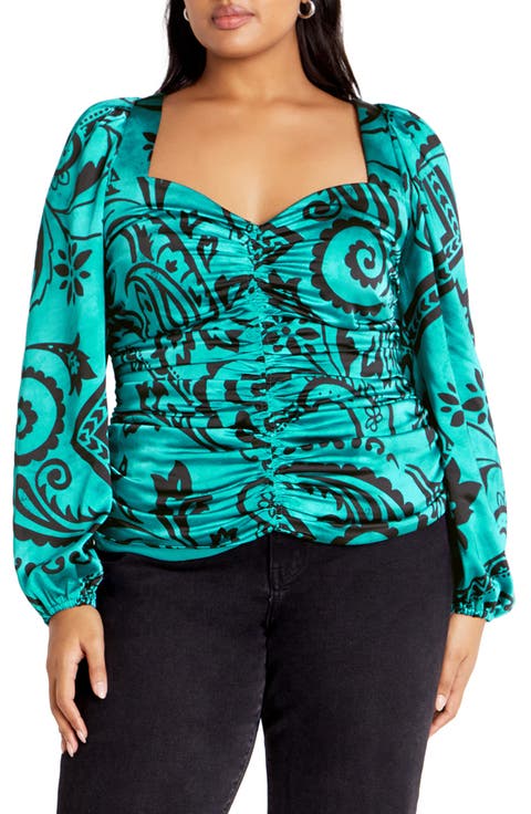 AMERI SIENNA REVERSIBLE BLOUSE （Libra Reversible Faux Fur Vest 