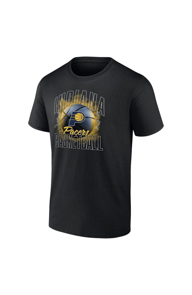 FANATICS Men's Fanatics Branded Black Indiana Pacers Match Up T-Shirt, Alternate, color, 