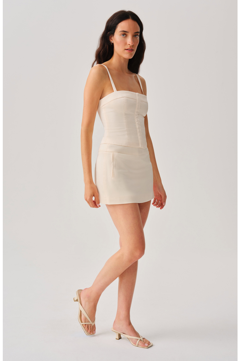 Maya Corset, Alternate, color, Ivory