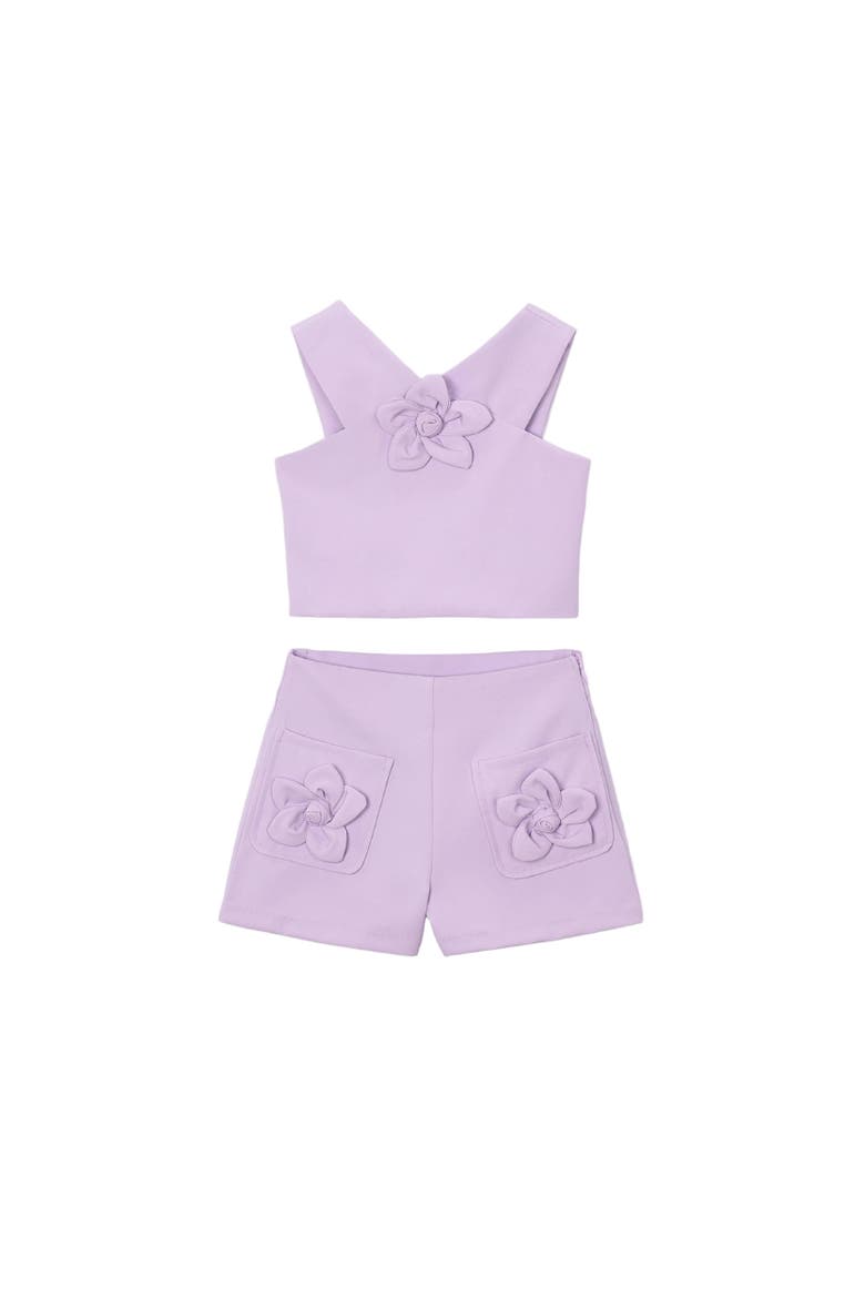 Floral Two-Piece Set, Main, color, Lavender